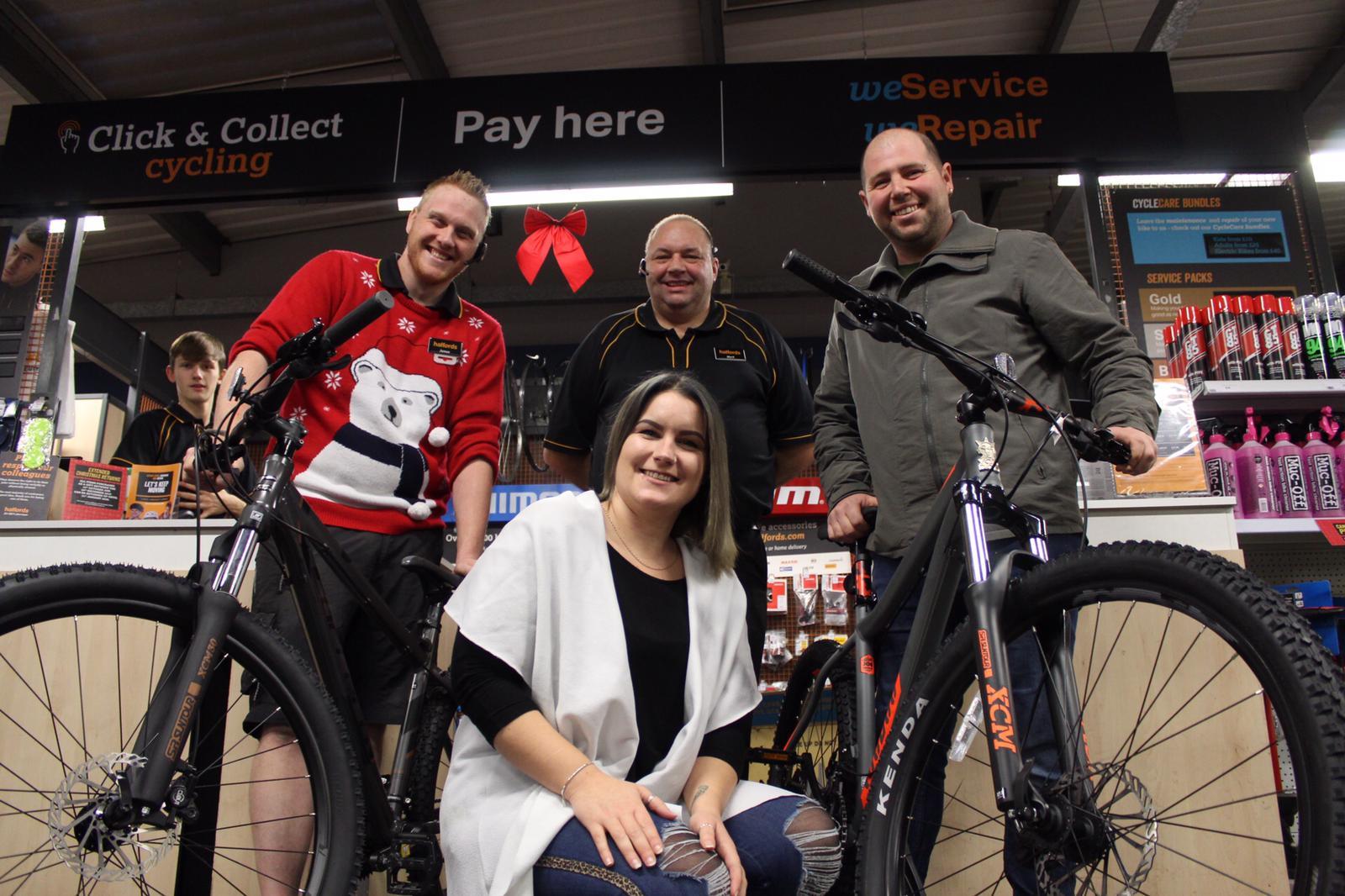 halfords bee bike